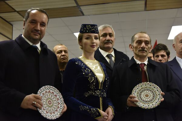 Прибытие в Крым делегации из Турции