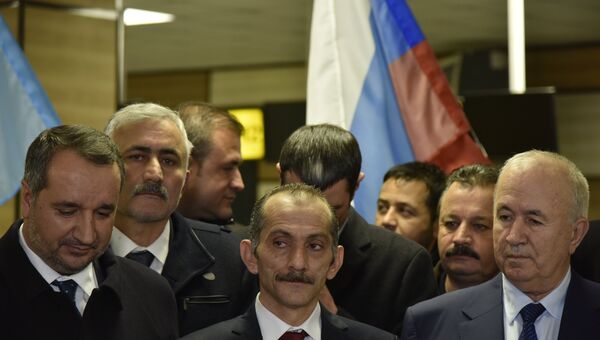 Прибытие в Крым делегации из Турции