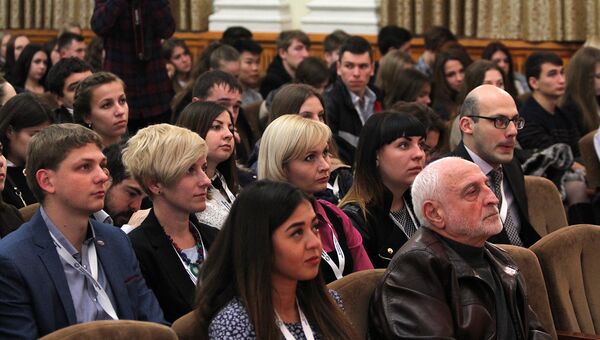 Открытие саммита студенческих лидеров государств-участников СНГ в Севастополе