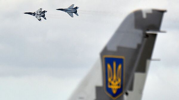 Самолеты Миг-29 украинских ВВС