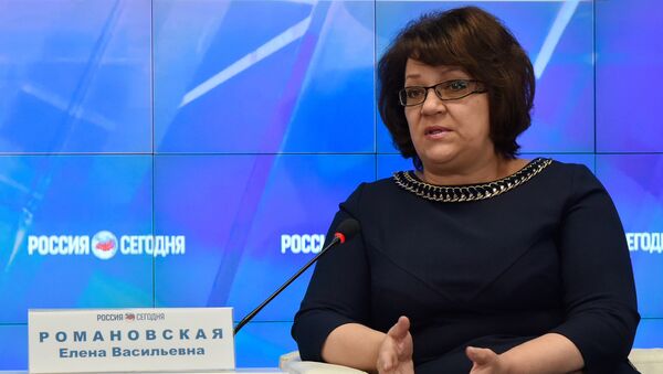 Министр труда и социальной защиты Республики Крым Елена Романовская