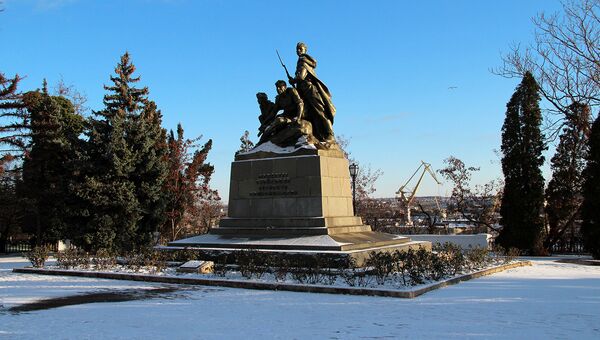 Зима в Севастополе