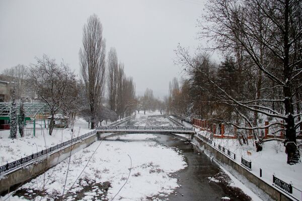 Зима в Симферополе