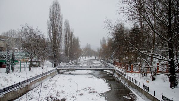 Зима в Симферополе