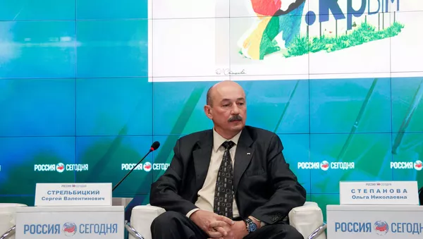 Презентация туристского бренда Крыма. Министр курортов и туризма Крыма Сергей Стрельбицкий