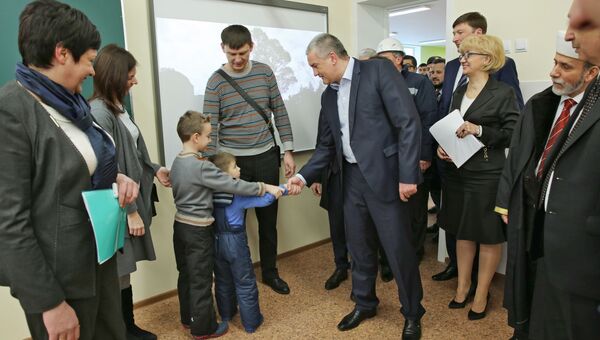 Школа в симферопольском микрорайоне Фонтаны