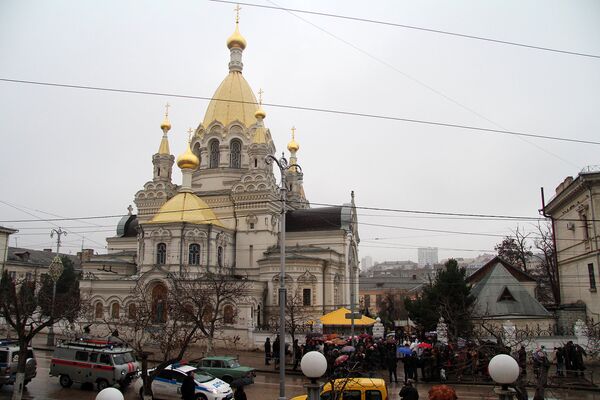 Рождественский крестный ход в Севастополе Рождественский крестный ход в Севастополе