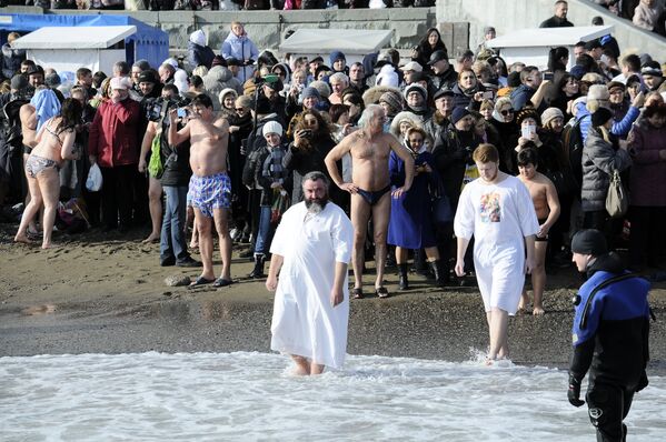 Праздник Крещения в Ялте