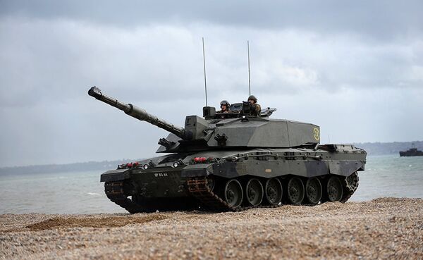 Танк Challenger 2 Британских Вооруженных сил Танк Challenger 2 Британских Вооруженных сил