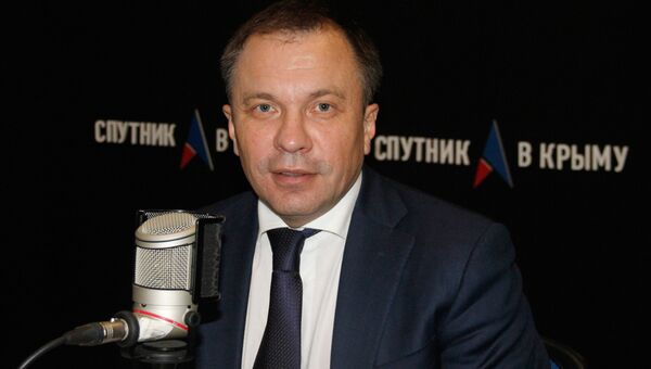 Министр экономического развития Республики Крым Андрей Мельников