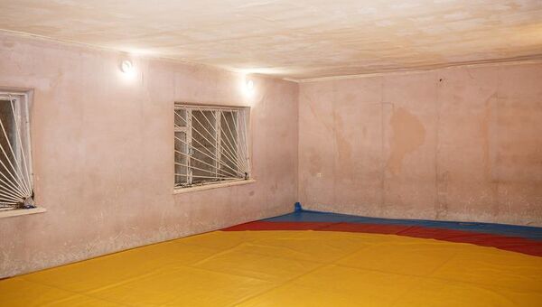 Дом, который олимпийский чемпион Рустем Казаков передал для переоборудования под многофункциональный спортивный зал