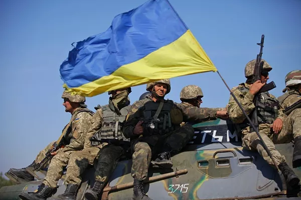 Солдаты ВСУ на востоке Украины Солдаты ВСУ на востоке Украины