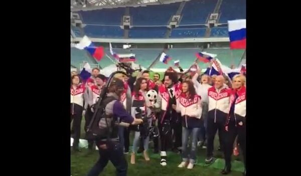 Киркоров, Лазарев и Орбакайте записали гимн чемпионата мира по футболу