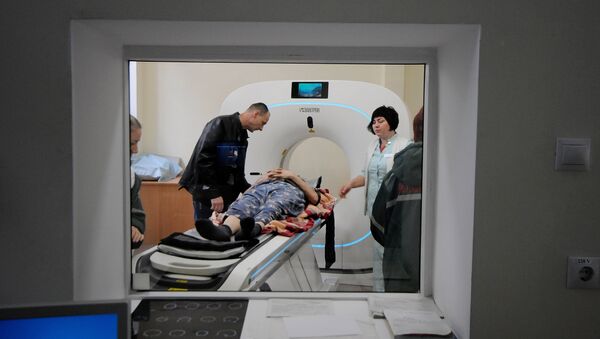 Компьютерный томограф в Региональном сосудистом центре в Симферополе