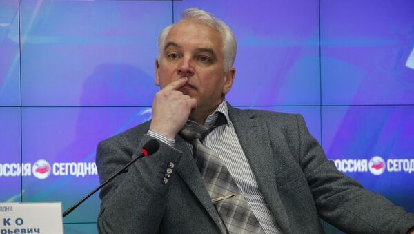 Заместитель министра экологии и природных ресурсов Республики Крым Алексей Яценко