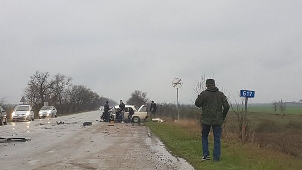 ДТП с участием рейсового автобуса в Красногвардейском районе ДТП с участием рейсового автобуса в Красногвардейском районе