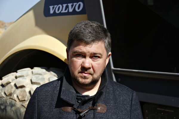 Заместитель директора Тургеневского карьера по полигону Константин Мугли Заместитель директора Тургеневского карьера по полигону Константин Мугли