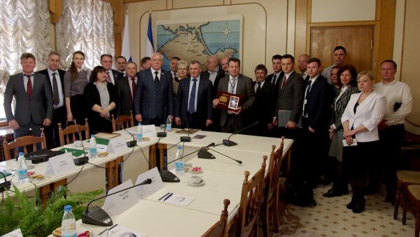 Встреча делегации политиков и предпринимателей из Германии с руководством Государственного совета Республики Крым