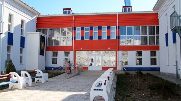 Открытие детского сада в районе Казачьей бухты в Севастополе 