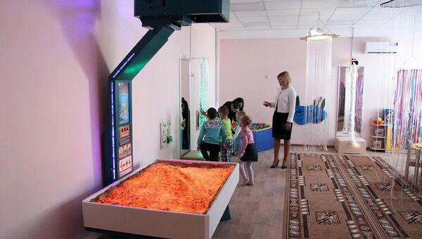 Открытие детского сада в районе Казачьей бухты в Севастополе