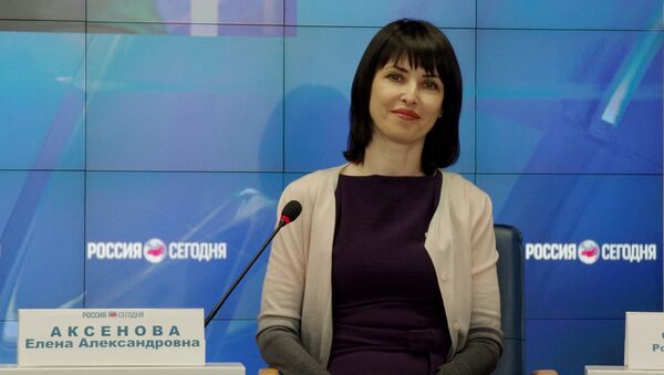 Руководитель Межрегиональной общественной организации Русское единство Елена Аксенова