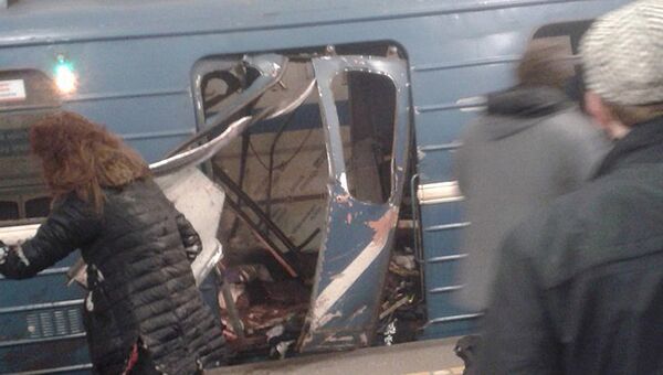 Взрыв в метрополитене Санкт-Петербурга