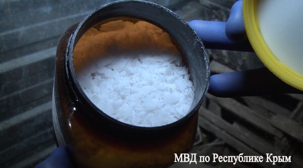 Крымские полицейские разоблачили подпольную нарколабораторию