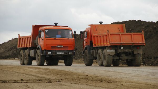 Строительство автоподходов к транспортному переходу через Керченский пролив