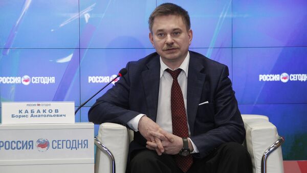 Заместитель министра промышленной политики Республики Крым Борис Кабаков