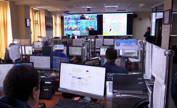 Работа оперативного штаба поисково-спасательной операции на месте кораблекрушения сухогруза Герои Арсенала в акватории Черного моря Работа оперативного штаба поисково-спасательной операции на месте кораблекрушения сухогруза Герои Арсенала в акватории Черного моря