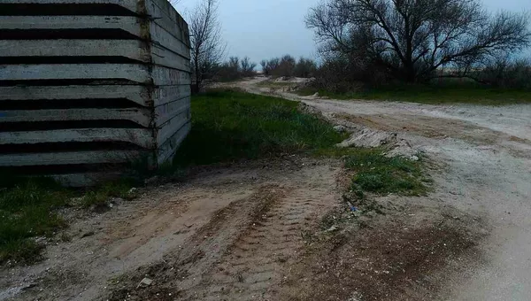Место в поселке Мирный (Евпатория), где раньше была свалка
