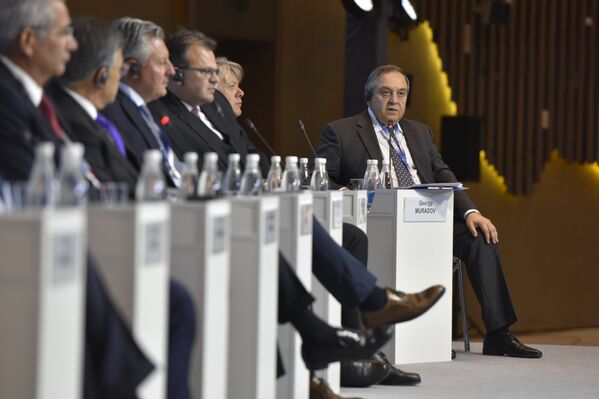 Вице-премьер крымского правительства Георгий Мурадов на Ялтинском международном экономическом форуме