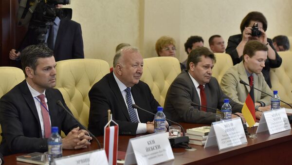 Встреча руководства Республики Крым с делегацией немецких политиков, бизнесменов и журналистов