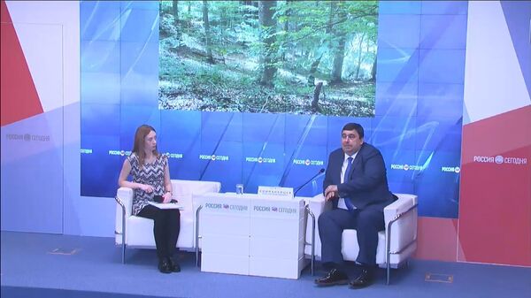 Пресс-конференция заместителя министра экологии и природных ресурсов Республики Крым Сергея Компанейцева
