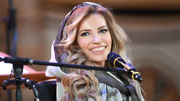 Юлия Самойлова приняла участие в концерте Песни великой Победы