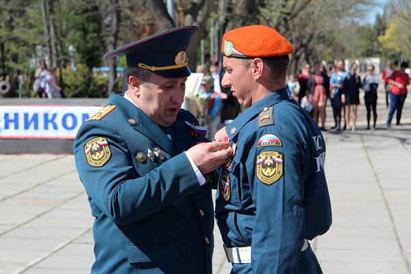 Празднование в Севастополе 368 лет со Дня основания пожарной охраны в России Празднование в Севастополе 368 лет со Дня основания пожарной охраны в России