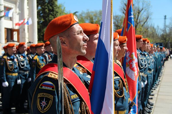 Празднование в Севастополе 368 лет со Дня основания пожарной охраны в России Празднование в Севастополе 368 лет со Дня основания пожарной охраны в России