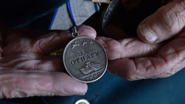Медаль За отвагу! ветерана Великой Отечественной войны, гвардии полковника Василия Галыгина