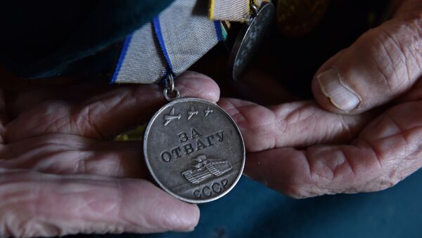 Медаль За отвагу! ветерана Великой Отечественной войны, гвардии полковника Василия Галыгина
