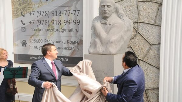 В Ялте открыли памятник Александру Спендиарову