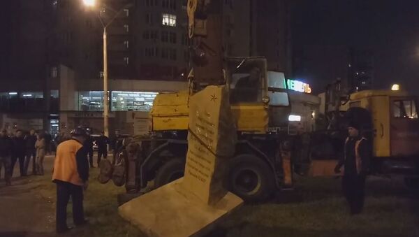 В Одессе демонтируют памятный камень маршалу Жукову