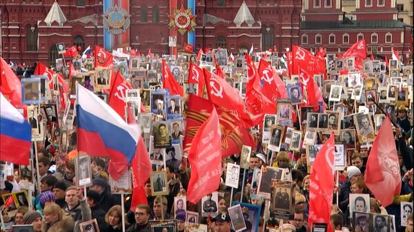 От Москвы до Пекина – как прошла акция Бессмертный полк в городах мира От Москвы до Пекина – как прошла акция Бессмертный полк в городах мира