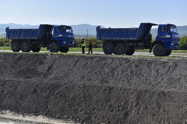 Строительство федеральной трассы Таврида в Крыму Строительство федеральной трассы Таврида в Крыму