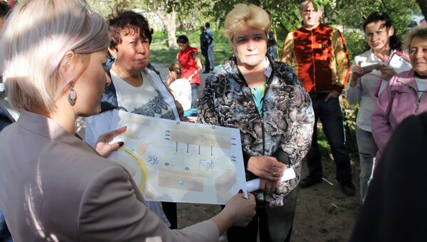 Активисты ОНФ оценили эскизы благоустройства крымских дворов
