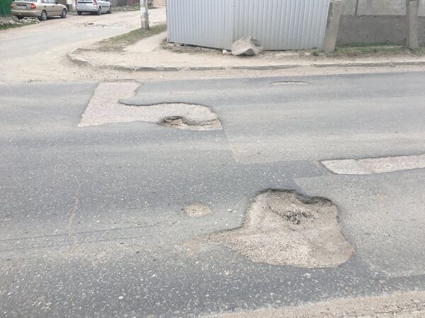 Крымская дорога, которая вошла в карту Убитых дорог ОНФ Крымская дорога, которая вошла в карту Убитых дорог ОНФ