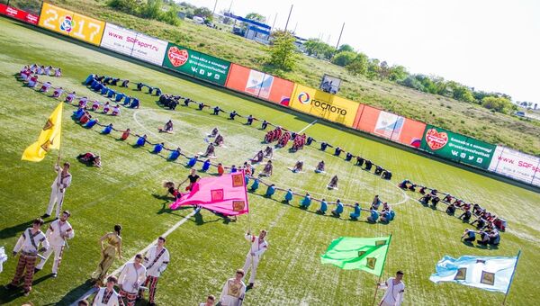 Финальный этап Национальной студенческой футбольной лиги на базе спорткомплекса Арена-Крым в Евпатории