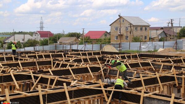 Строительство в рамках ФЦП детского сада в пгт Новофедоровка