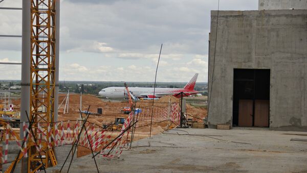 Строительство аэровокзального комплекса в аэропорту Симферополь