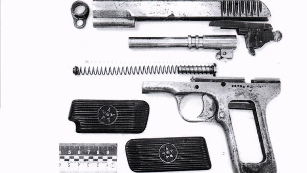 Оружие, изъятое у 29-летнего крымчанина