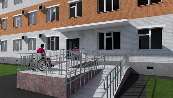 Проект жилого дома для людей с ограниченными физическими возможностями